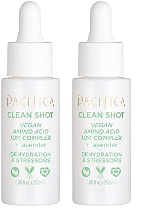 Pacifica Clean Shot Vegan Amino Acid 10 Percent Complex Unisex 0.8 oz (Pack of 2)