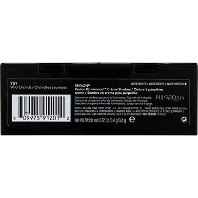 Revlon Crème Eyeshadow Palette, Illuminance Eye Makeup with Crease- Resistant Ingredients, Creamy Pigmented in Blendable Matte & Shimmer Finishes, 701 Wild Orchids, 0.12 Oz