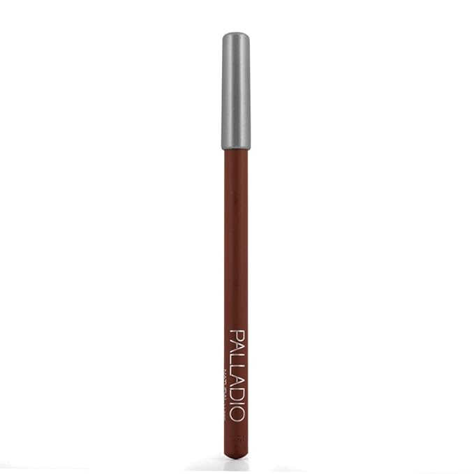 Palladio Lip Liner Pencil, Wooden, Firm yet Smooth, Contour and Line with Ease, Perfectly Outlined Lips, Comfortable, Hydrating, Moisturizing, Rich Pigmented Color, Long Lasting, Natural