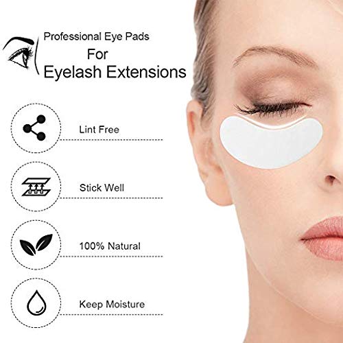 100 pairs eyelash extension gel