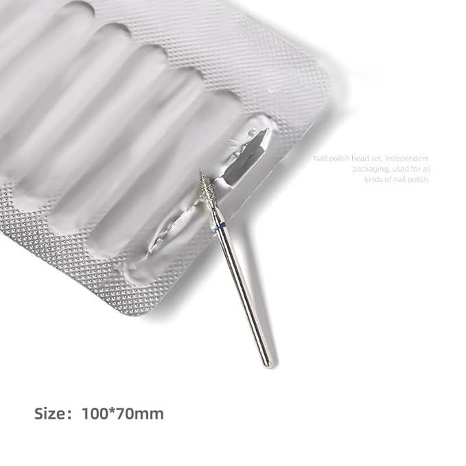 10 Piece Nail Drill Bits