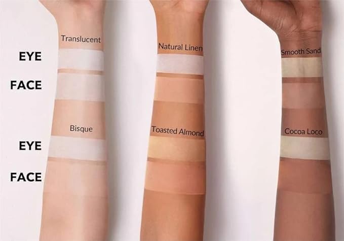 SHEGLAM Insta-Ready Face Powder Loose Under Eye Setting Natural Linen