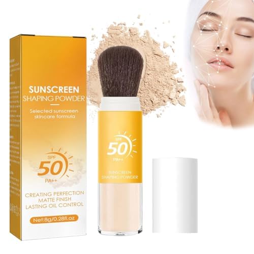 Sunscreen Setting Powde Spf 50 Pa++Mineral Setting Powder Lightweight Concealer