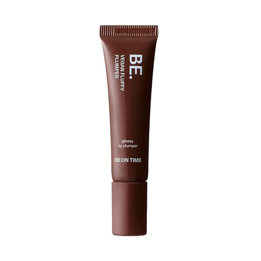 Vegan Fluffy Plumper, 0.35oz (04 BRICK MOCHA), High-Glossy Lip Gloss
