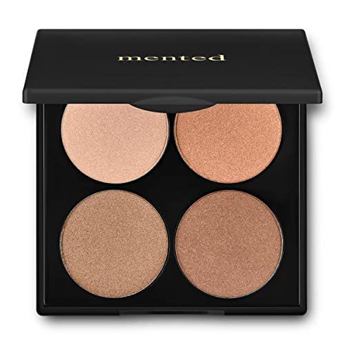Mented Cosmetics | Gold and Bronze Highlighter, Sunkissed Face Palette