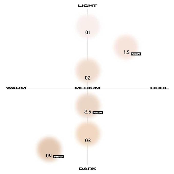 Blur Powder Pact - Pressed Powder Compact with (02 LIGHT) 0.32oz