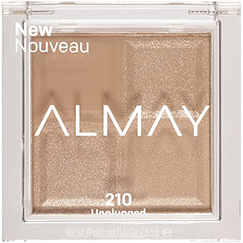 Almay Shadow Squad, 210 Unplugged, 1 count, eyeshadow palette, Gel,Powder