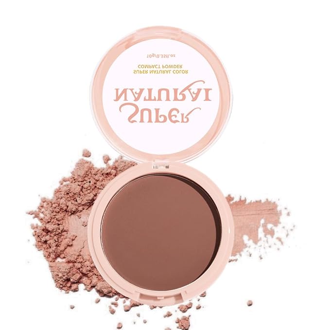 Oil Control Face Pressed Powder, Matte powder setting 1 Pcs)