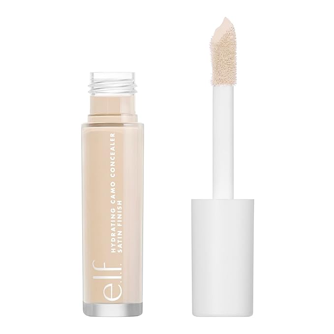 e.l.f., Hydrating Camo Concealer, Lightweight, Full Coverage, Long Fl Oz