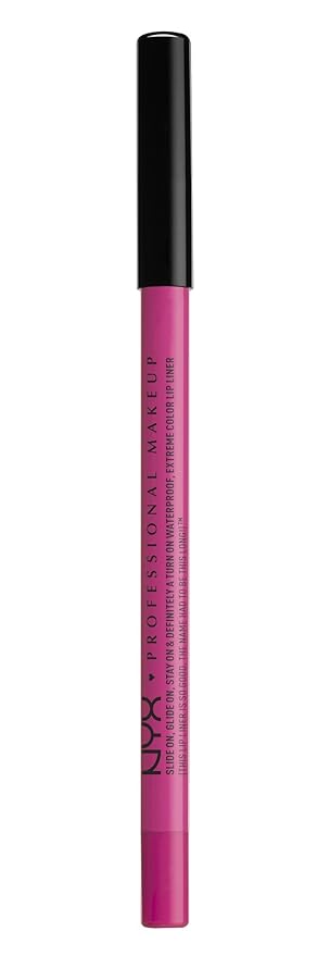 NYX PROFESSIONAL MAKEUP Slide On Lip Pencil, Lip Liner - Disco Rage (Hot Pink)