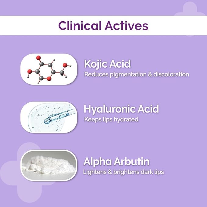 1% Kojic Acid Lip Balm With 4g