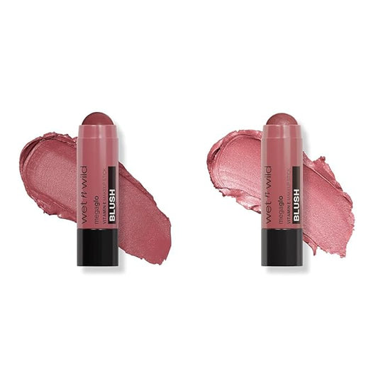wet n wild Mega Glo Makeup Stick 2-Pack & Lips