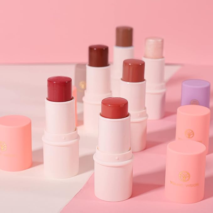 YOUNG VISION Cream Contour Sticks Collection, 6 Colors or Girls…