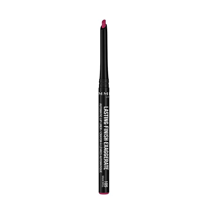 Lasting Finish Exaggerate Automatic Lip Liner, 105 Mauve Spell, Shelf Pack of 3