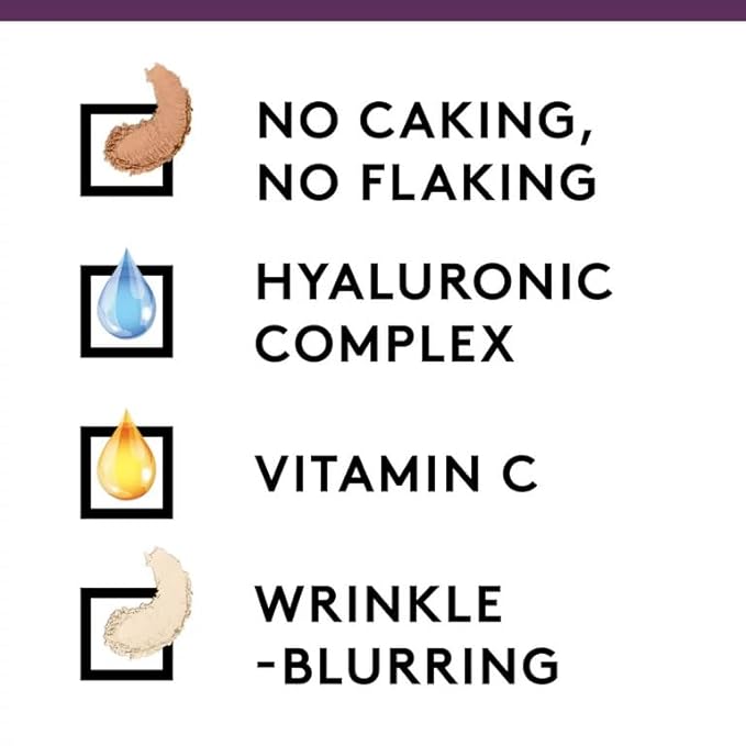 Covergirl Simply Ageless Instant Wrinkle Blurring Pressed Powder, 0.39 Ounce