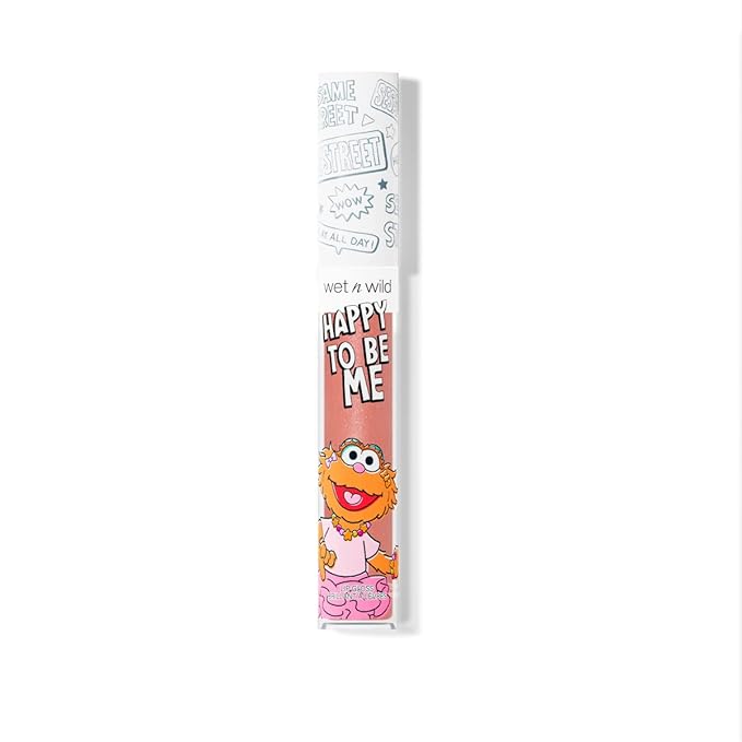 wet n wild x Sesame Street, Happy To Be Me Lip Gloss Fun-Sized (Pack of 2)