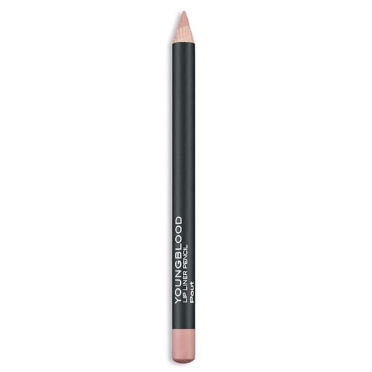 Youngblood Clean Luxury Cosmetics Lip Liner Pencil, Pout | Long Lasting Creamy Matte Lip Liner Pencil | Cruelty Free, Paraben Free, Gluten Free, Vegan