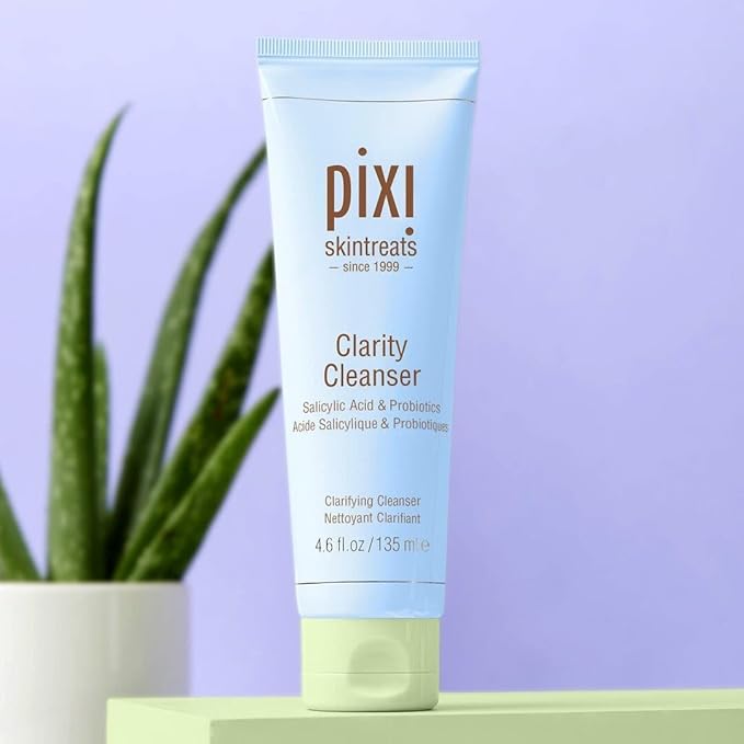 Pixi Beauty Clarity Cleanser | Gentle & Effective Facial Cleanser | Helps Minimize Pores | Promote A Clearer, Healthier Complexion | 4.6 Fl Oz
