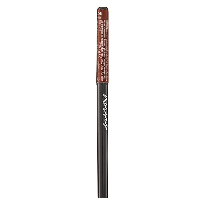 Ruby Kisses Auto Lip Liner Pencil (Cocoa 3 Pack), Long Lasting & Non-Fading, Smooth Application, Non-Feathering with Rich Pigmented Color, No Sharpener Needed, Ideal for Full Lips Look