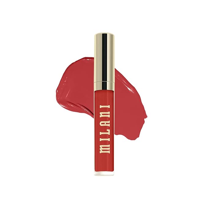 Milani Stay Put Longwear Liquid Lipstick - Smudge-Proof, Kiss-Proof, and Fade-Resistant Formula for All-Day Wear - Unhinged
