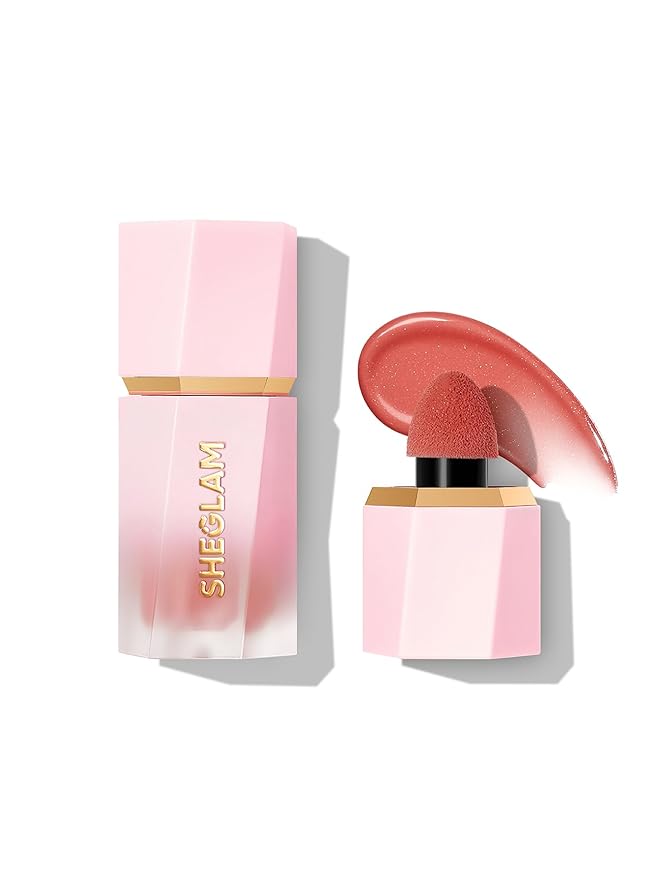 SHEGLAM Color Bloom Dayglow Liquid Blush Makeup for - Devoted