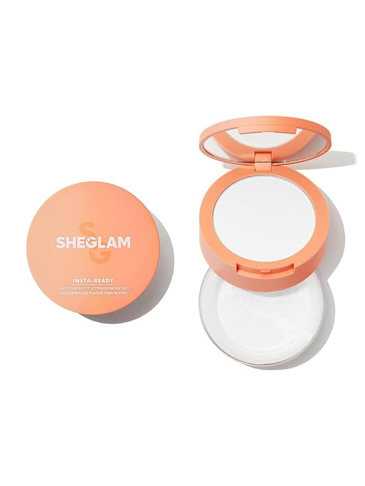 SHEGLAM Insta-Ready Face Powder Loose Under Eye Setting - Translucent