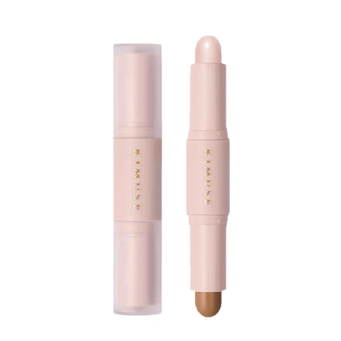 CAHIUYOA Cream Contour Stick, Velvet Finish, 2-in-1 Highlighter & Girls