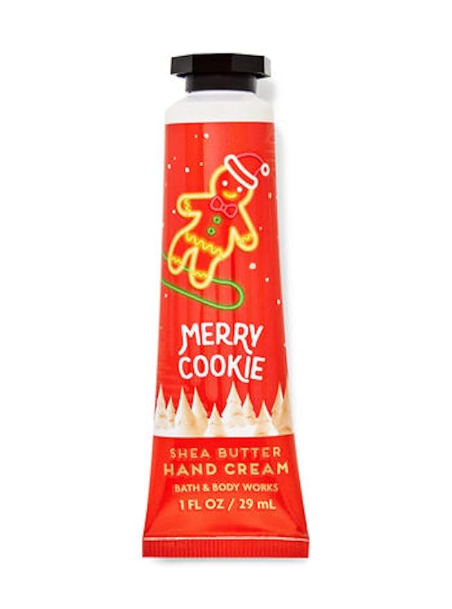Bath & Body Works Merry Cookie Shea Butter Travel Size Hand Cream 1oz (Merry Cookie)