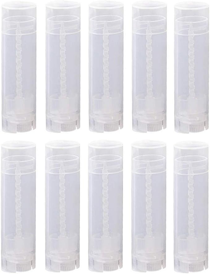 10PCS 4.5g/4.5ml Empty DIY Lip Tubes