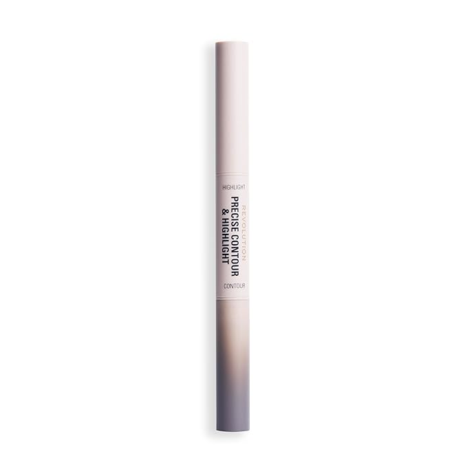 Revolution Beauty, Precise Contour & Highlight Stick, All-In-One Cruelty-Free, Dark