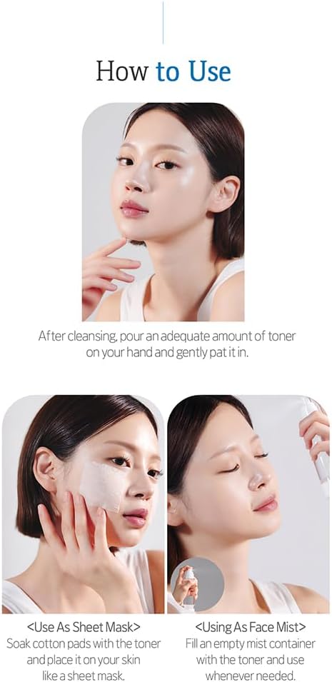 ETUDE Soonjung pH5.5 Relief Toner 200ml (New Version) | Skin Care Solution | Low PH Toner for Sensitive Skin | Non-Comedogenic, Hypoallergenic & Fragrance Free Moisturizer for Face