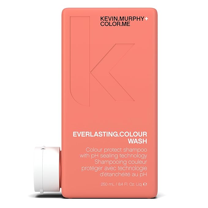 KEVIN.MURPHY EVERLASTING.COLOUR WASH - Hair Colour Shampoo - Colour Protect Hair Care - pH Balanced Shampoo - Sulphate Free - 250 mL / 8.4 fl oz