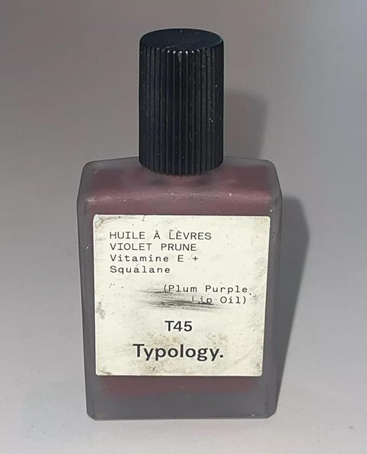 Typology Tinted Lip Oil - Shade 5 Plum Typology