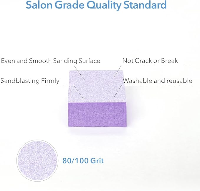 Nail Buffer Block, 100 PCS