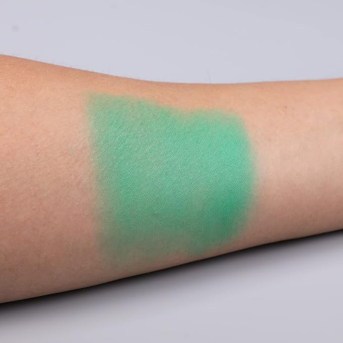 ISMINE Single Green Matte Eyeshadow, High Pigment, Longwear, Intense Color Best Single Green Eyeshadow Eye Makeup for Day & Night