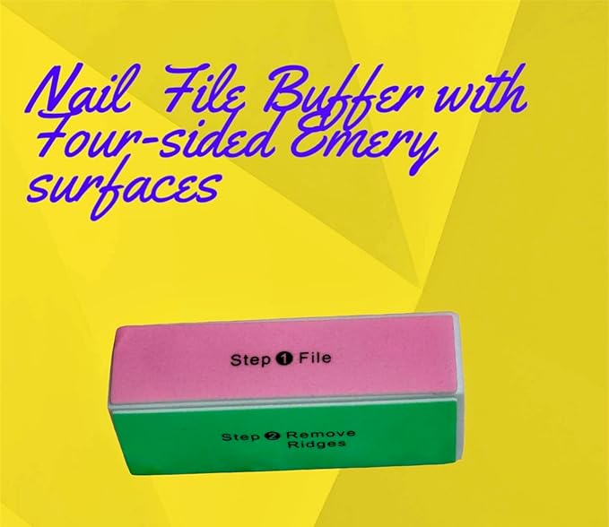 Emery Sponge 4-Way Nail Buffer