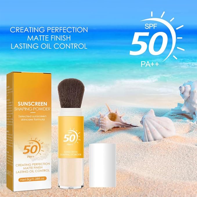 Mineral Sunscreen Setting Powder, Face Powder, Translucent Oil Face