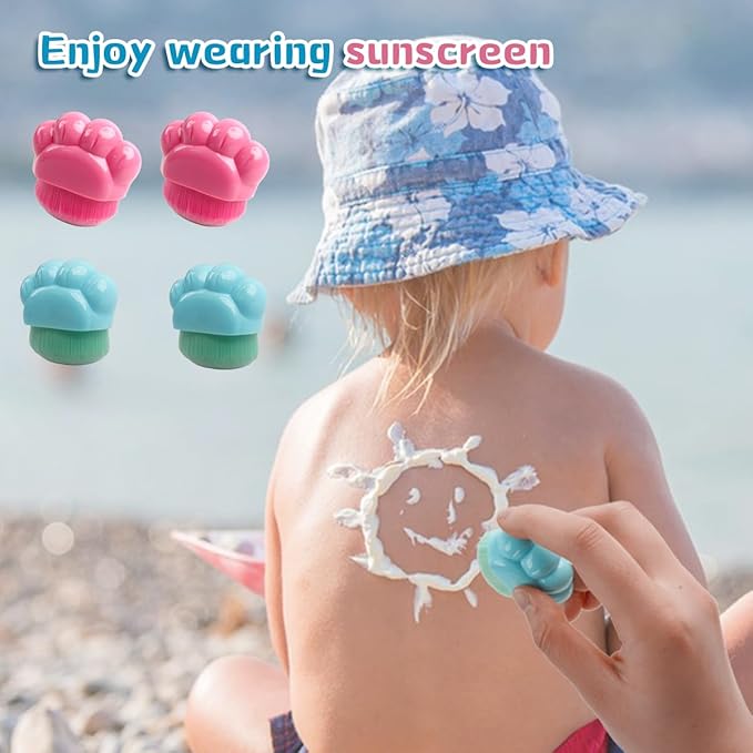 4Pcs Sunscreen Applicator for Kids,