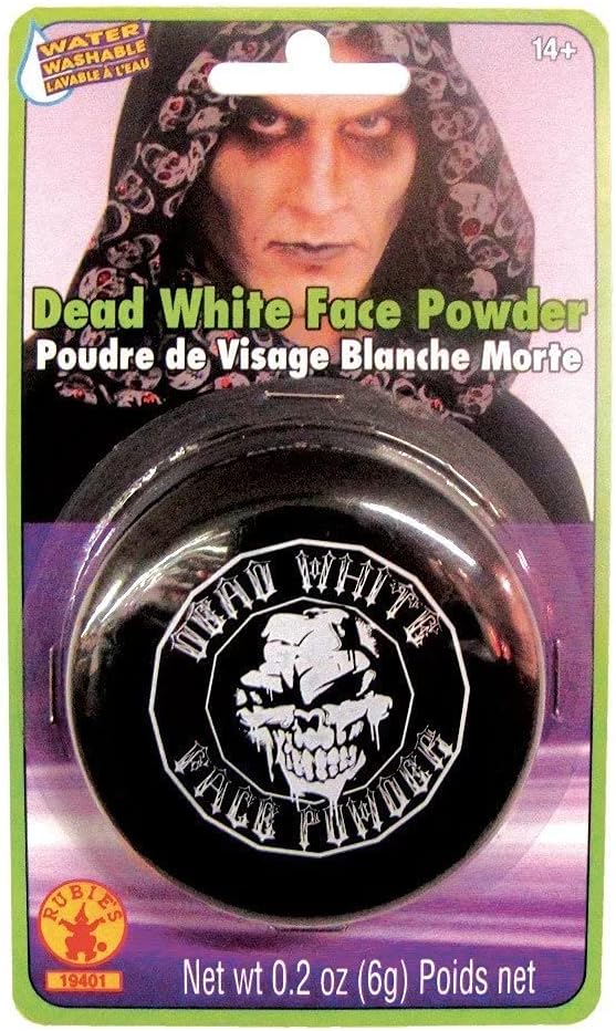 Rubies Dead White Face Powder Compact