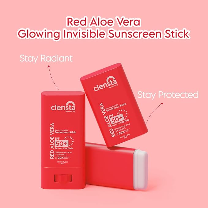 Clensta Red Aloe Vera SPF