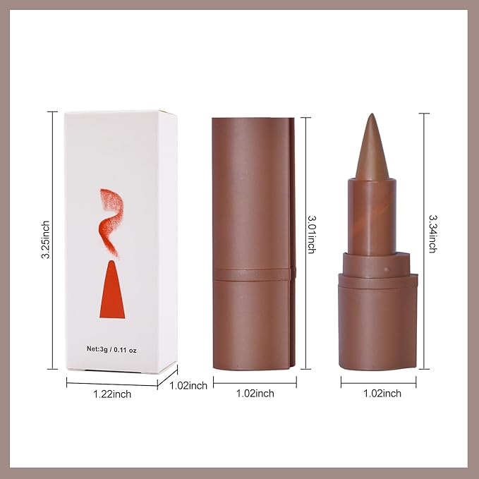 Erinde 2-in-1 Lip Liner and Lipstick Lip Combo Set, Matte Nude Dark Brown Red Lip Liner Creamy Lip Pencil Crayon, High Pigmented Long lasting Lipstick Makeup, 07# Mulberry