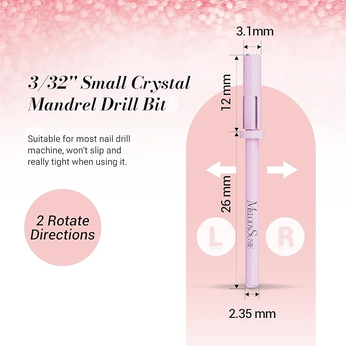 Melodysusie small crystal top 3.1mm