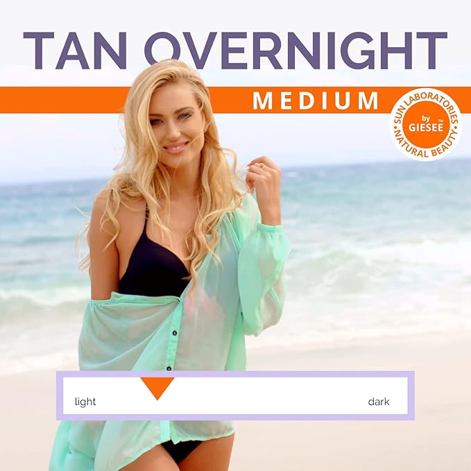 Sun Labs Self-Tanning Solution for a Golden Glow - Medium - 1 Gallon Bottle