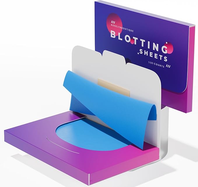 ROSELYNBOUTIQUE Oil Blotting Sheets for Face - 100