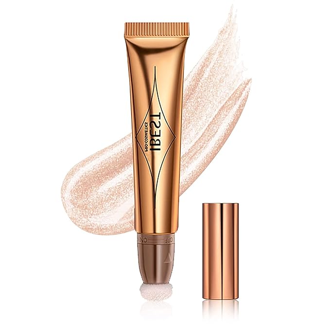 MAEPEOR Liquid Highlighter Stick Pearl White Cream Liquid Pearl White)