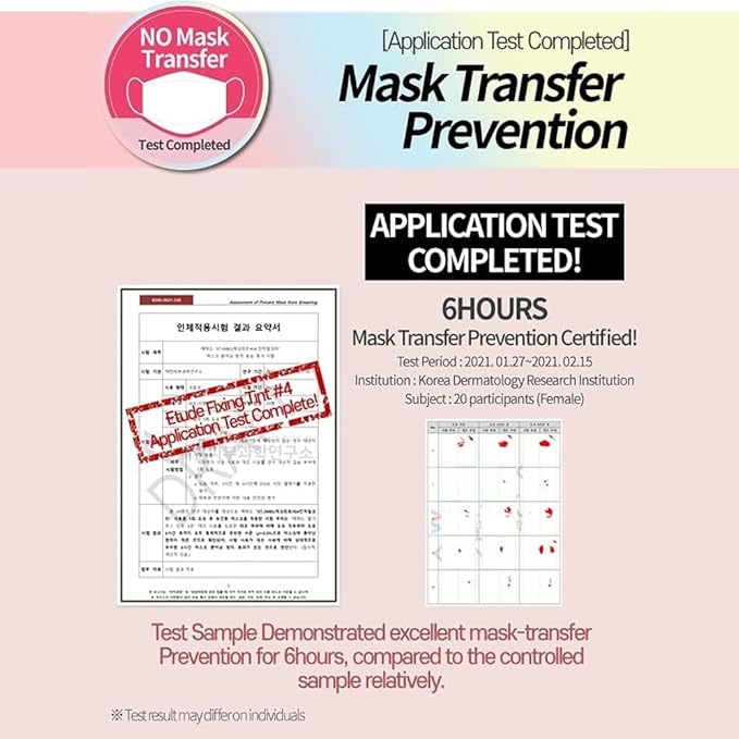 ETUDE Fixing Tint 4g | Long Lasting, High Pigmented Liquid Lipstick, Lip Stain, Waterproof, Lightweight matte finish, Full Coverage (#07 Cranberry Plum)