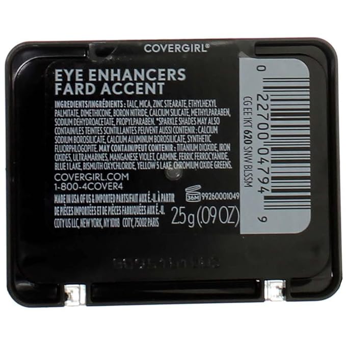 COVERGIRL - Eye Enhancers 1-Kit Eyeshadow, silky, sheer formula, double ended applicator, 100% Cruelty-free