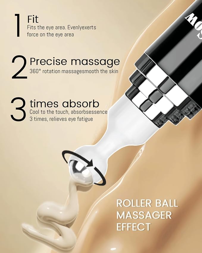 Caffeine eye cream and 24k