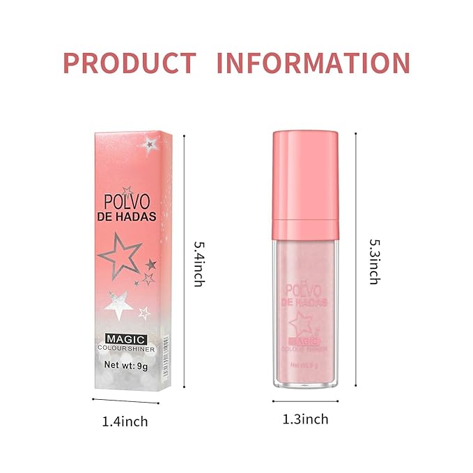 Polvo De Hadas Fairy Dust Highlight Patting Powder Fairy pink)