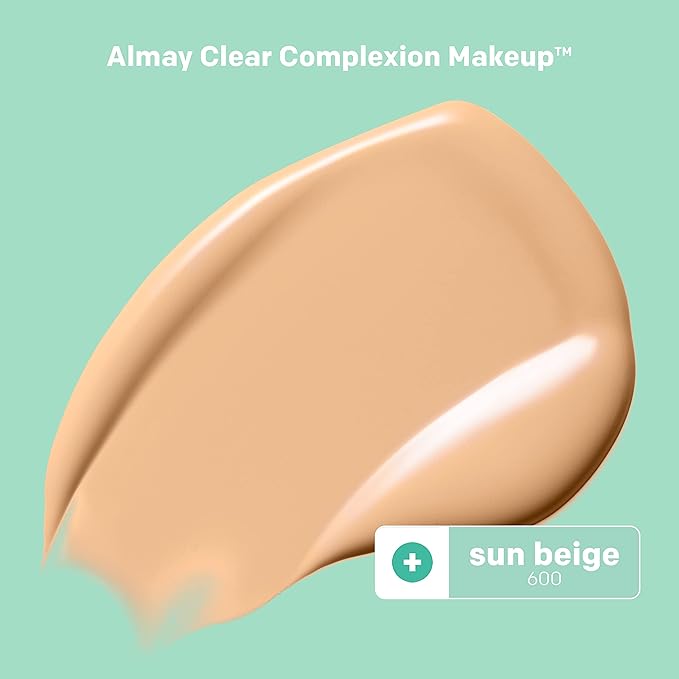 Almay Clear Complexion Acne Foundation Makeup with Salicylic fl oz.